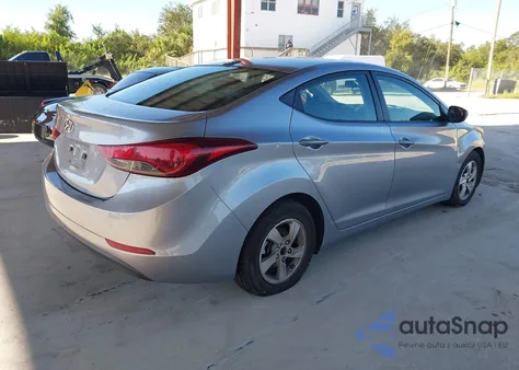 2015 Hyundai Elantra Se из США, поврежденный, VIN 5NPDH4AE7FH609058